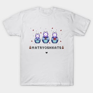 Matryoshkats Gardening Set T-Shirt